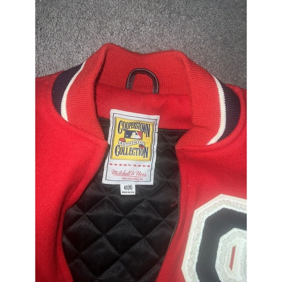 Mitchell & Ness Chicago White Sox 1938 Varsity Jacket USA Made Size (40) Med EUC - Picture 8 of 16